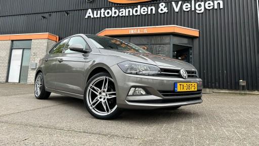 Volkswagen Polo met 18 inch Dotz Interlagos velgen